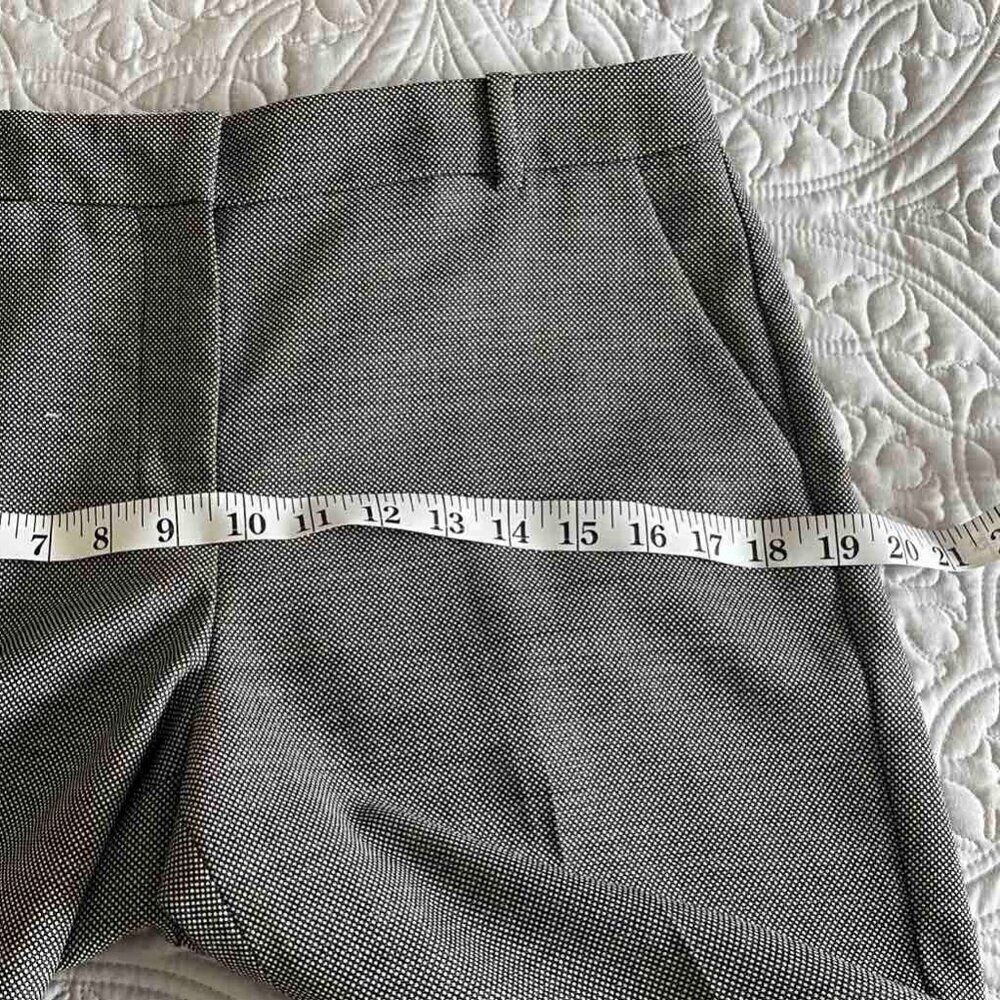 TALBOTS Women"s Gray Dress Pants Sz 8P Stretch Straight Leg size 8P - Picture 8 of 12